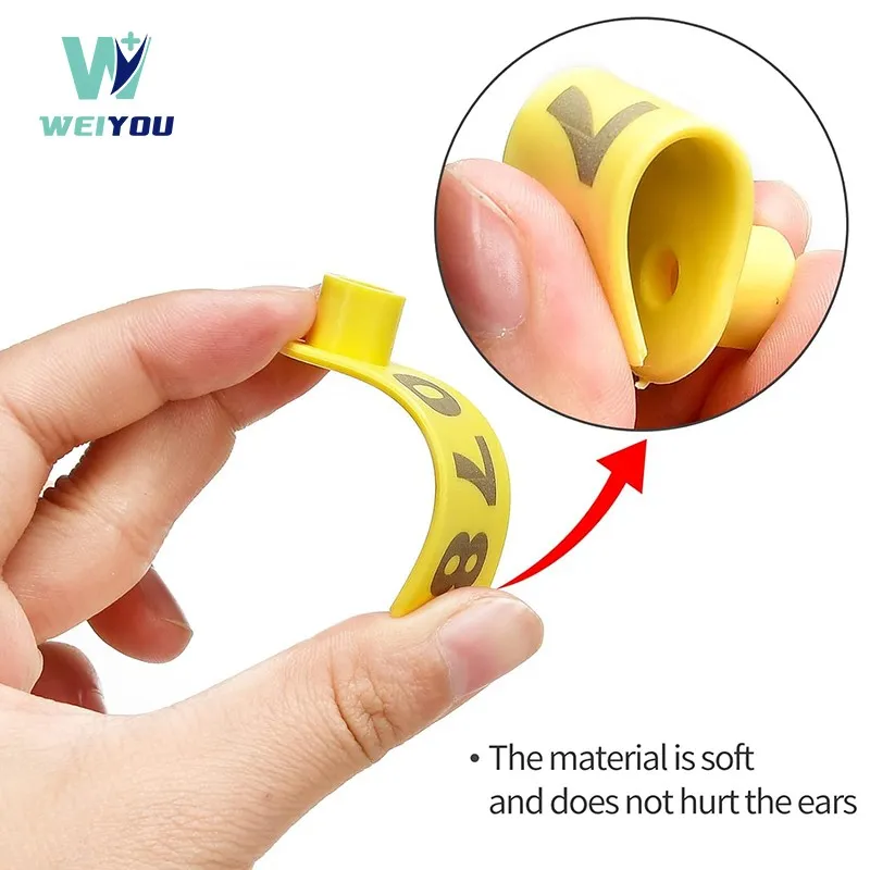 Use Weiyou ear tags to give pigs an identity mark!